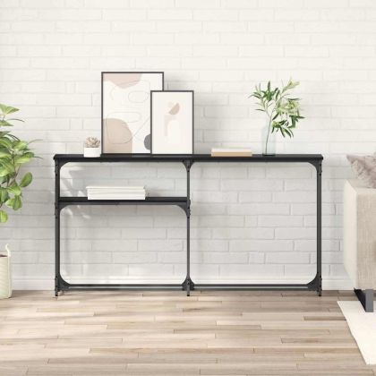 Конзолнамаса Черния дъб 146 x 22.5 x 75 см Инженерно дърво