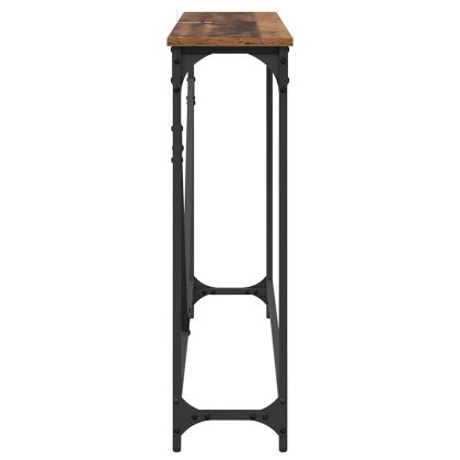 Конзолна маса Старо дърво 102 x 23 x 75 см Инженерно дърво