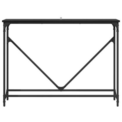 Конзолна маса Черния дъб 102 x 23 x 75 см Инженерно дърво