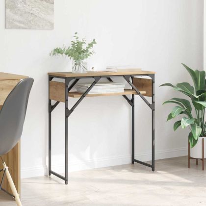 Конзолнамаса Дъб 75x30x75см Инженерно дърво