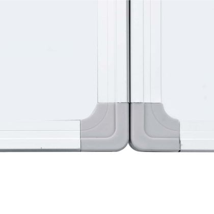 Магнитна бяла дъска, сгъваема, 150x80x1,7 см, алуминий