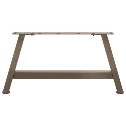 Крака за масичка за кафе, А-образни, 2 бр., 60 x (30-31) см, стомана