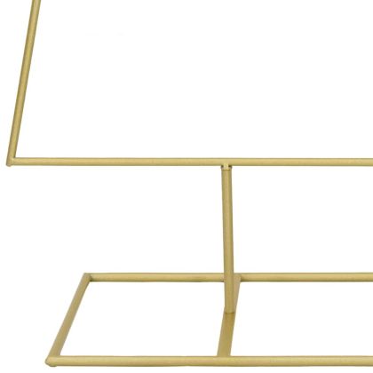 Метално коледно дърво Златист 150 cm Прахово покритие стомана