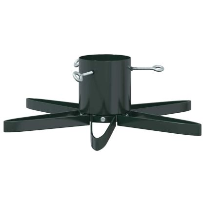 Статив за коледно дърво 1.73 Зелен 49 x 49 x 15,5 см Стомана