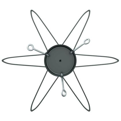 Статив за коледно дърво 1.73 Зелен 49 x 49 x 15,5 см Стомана