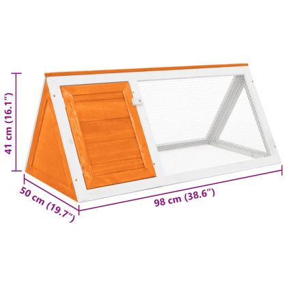 Дървена клетка за зайци и други малки животни