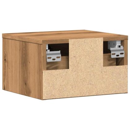 Стенни нощни шкафчета 2 бр. дъб Artisan 34x30x20 cm