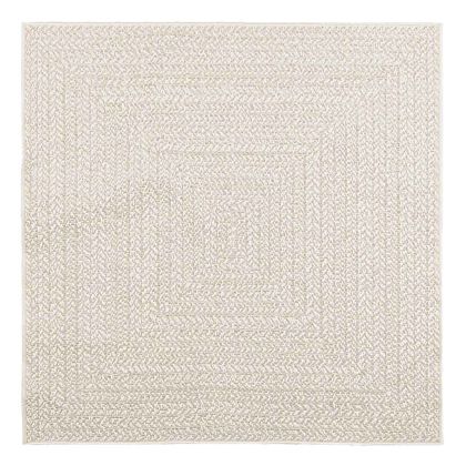 Килим "ZIZUR", 120x120 см, визия юта, за закрито и открито