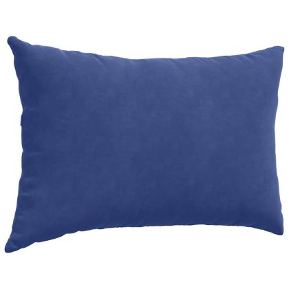 Диван възглавници 2 pcs Полицейско синьо 60 x 40 cm