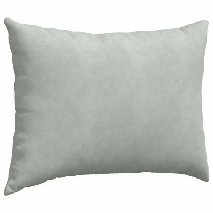 Диван възглавници 2 pcs Светлосиво 70 x 50 cm Кордюрова тъкан