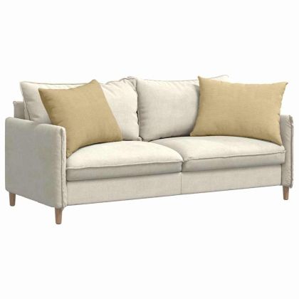 Диван възглавници 2 pcs Сивозелен 70 x 50 cm Кордюрова тъкан