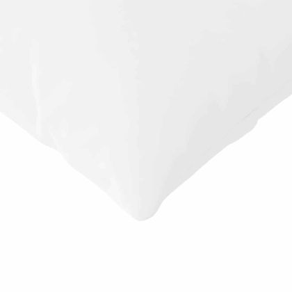 Диван възглавници 2 pcs Бяло 120 x 40 cm текстил