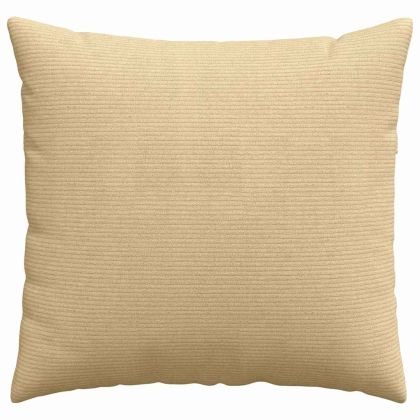 Диван възглавници 2 pcs Сивозелен 45 x 45 cm Кордюрова тъкан