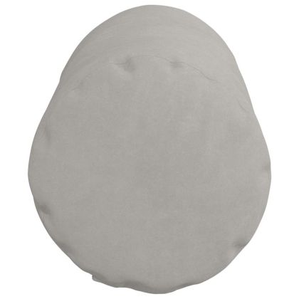 Възглавници валяци 2 pcs Светлосиво Ø 15 x 40 см