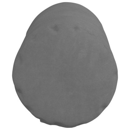 Възглавници валяци 2 pcs Тъмен сив Ø 15 x 40 см