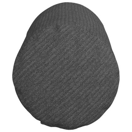 Възглавници валяци 2 pcs Тъмен сив Ø 15 x 40 см Кордюрова тъкан