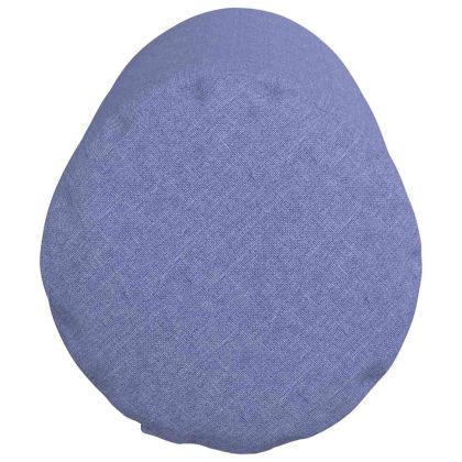 Възглавници валяци 2 pcs Дънково син Ø 25 x 70 см текстил