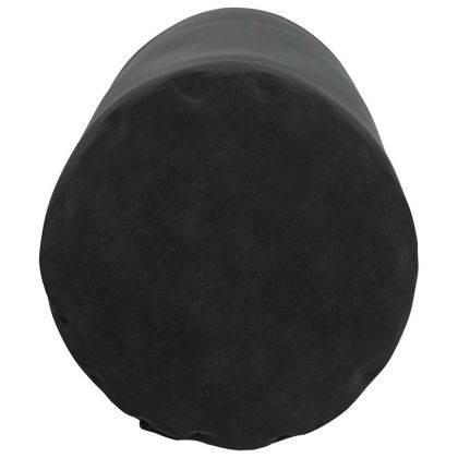 Възглавници валяци 2 pcs Черно Ø 25 x 70 см Кордюрова тъкан