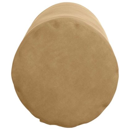 Възглавници валяци 2 pcs Кафяво Ø 25 x 70 см Кордюрова тъкан