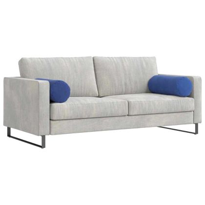 Възглавници валяци 2 pcs Полицейско синьо Ø 25 x 70 см