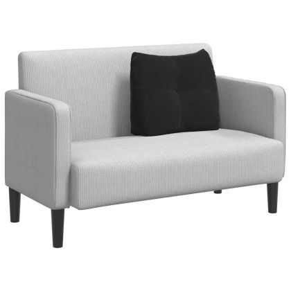 Възглавница за гръб Черно 60 x 24 x 50 см Кадифе