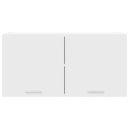 Висящ шкаф с врата Riga Бяло 80 x 31 x 40 см Инженерно дърво