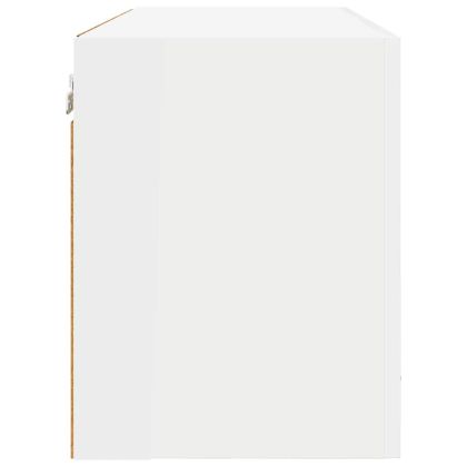Висящ шкаф с врата Riga Бяло 80 x 31 x 40 см Инженерно дърво