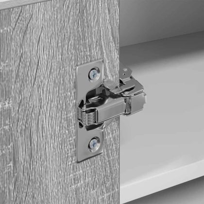 Висящ шкаф Riga Сив Сонома и бяло 57 x 57 x 40 см