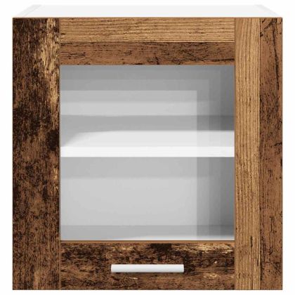 Висящ шкаф с врата Riga 2 pcs Старо дърво 40 x 31 x 40 см