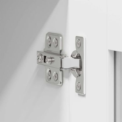 Висящ шкаф Riga 2 pcs Бяло 60 x 31 x 40 см Инженерно дърво