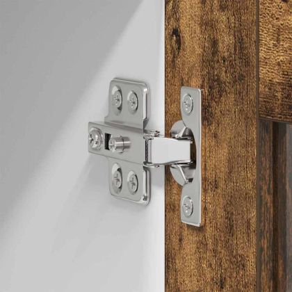 Висящ шкаф 2 pcs Димян дъб 60 x 31 x 40 см Инженерно дърво