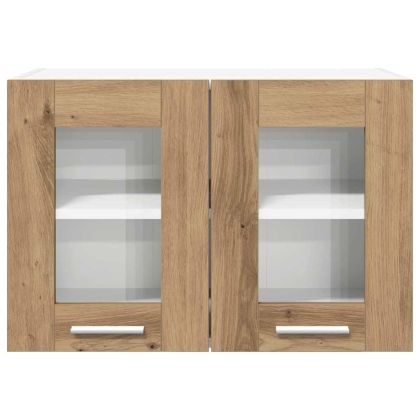 Висящ шкаф Riga 2 pcs Дъб 60 x 31 x 40 см Инженерно дърво