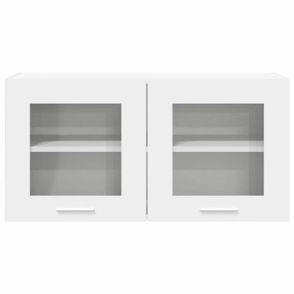 Висящ шкаф с врата Riga Бяло 80 x 31 x 40 см Инженерно дърво