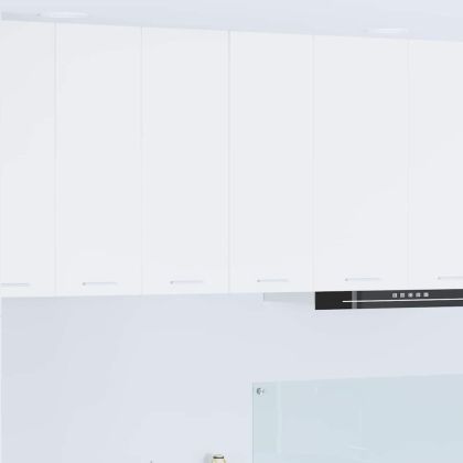 Висящ шкаф с врата Riga Бяло 30 x 31 x 80 см Инженерно дърво