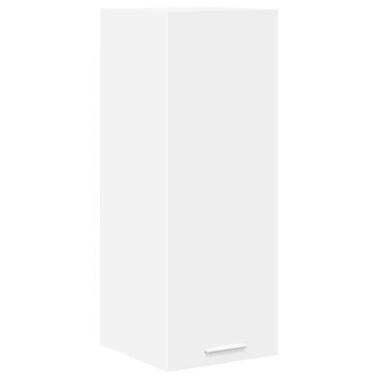 Висящ шкаф с врата 2 pcs Бяло 30 x 31 x 80 см Инженерно дърво