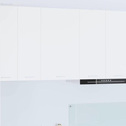 Висящ шкаф с врата Riga Бяло 50 x 31 x 80 см Инженерно дърво