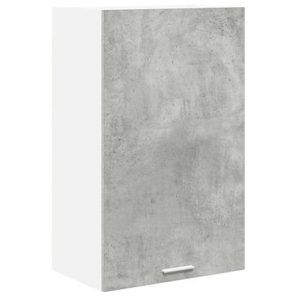 Висящ шкаф със съхранение Riga Бетон сив и бяло 50 x 31 x 80 см
