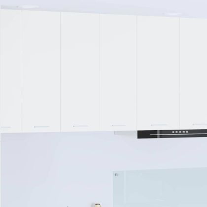 Висящ шкаф с врата Riga Бяло 60 x 31 x 80 см Инженерно дърво