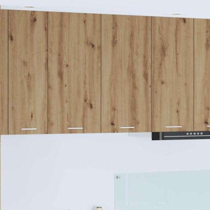 Висящ шкаф с врата Riga Дъб 80 x 31 x 80 см Инженерно дърво