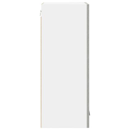 Висящ шкаф с врата Riga 2 pcs Циментено сиво 40 x 31 x 80 см