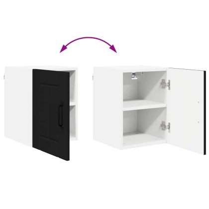 Кухненски шкаф Черно 30 x 31 x 40 см Инженерно дърво