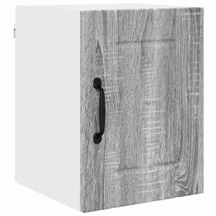 Кухненски шкаф 2 pcs Сив Сонома 30 x 31 x 40 см Инженерно дърво