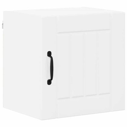 Кухненски шкаф Лъскаво бяло 40 x 31 x 40 см Инженерно дърво