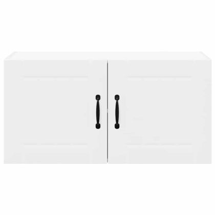 Кухненски шкаф Бяло 80 x 31 x 40 см Инженерно дърво
