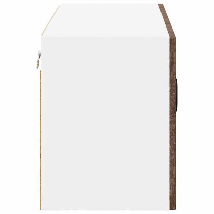 Кухненски шкаф Кафяв дъб 80 x 31 x 40 см Инженерно дърво