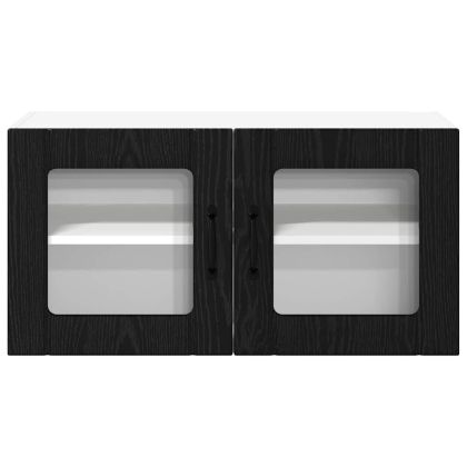 Кухненски шкаф Черния дъб 80 x 31 x 40 см Инженерно дърво