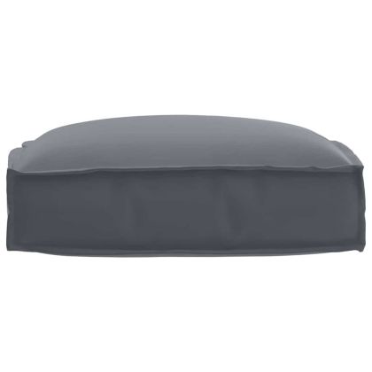 Възглавница за палетна седалка Антрацит 50 x 50 x 12 cm