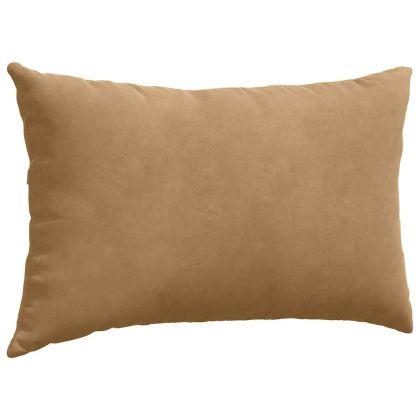 Диван възглавници 2 pcs Кафяво 50 x 30 cm Кордюрова тъкан