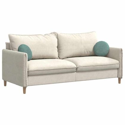 Възглавници за седалки 2 pcs Морско зелено Ø 40 x 13 см Кадифе