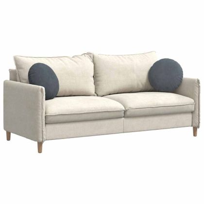 Възглавници за седалки 2 pcs Тъмен сив Ø 40 x 13 см Кадифе